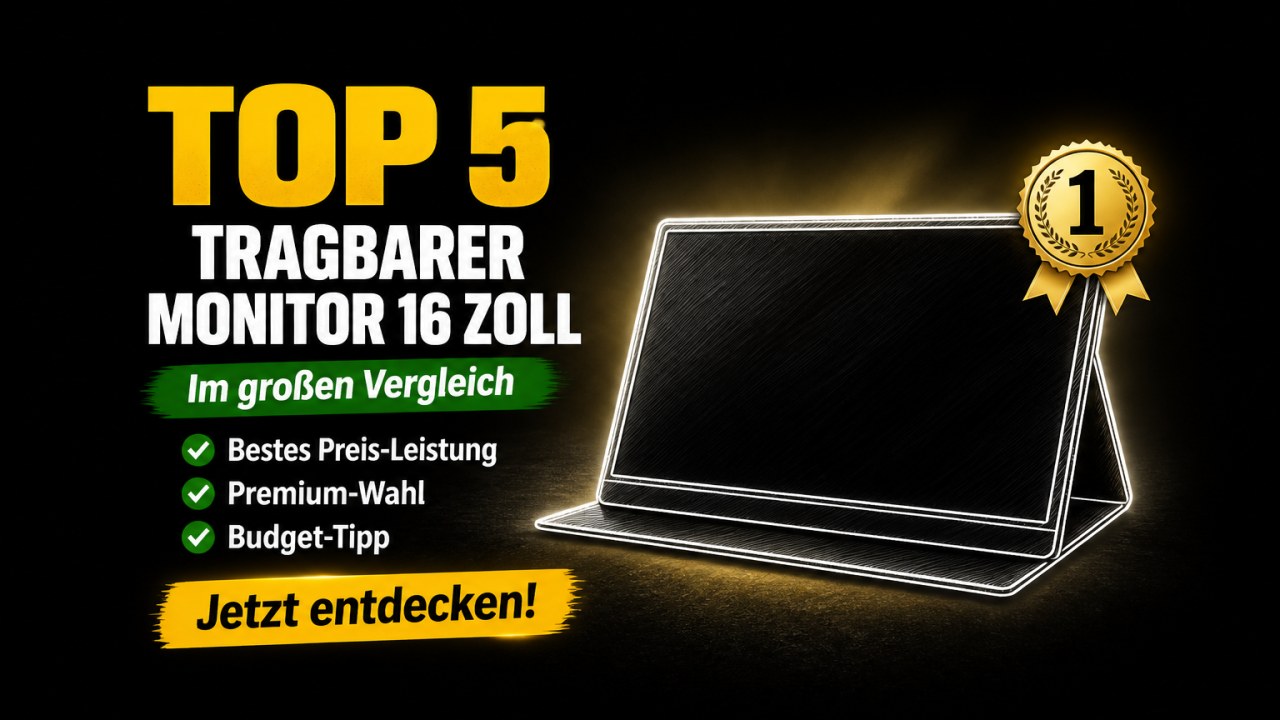 Die besten Tragbaren Monitore 16 Zoll im Vergleich 2026