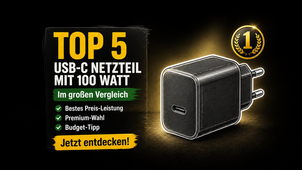 USB-C Netzteil 100 Watt Test – Top Modelle 2026