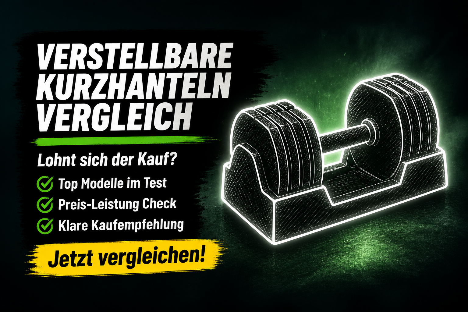 Verstellbare Kurzhanteln Vergleich 2026