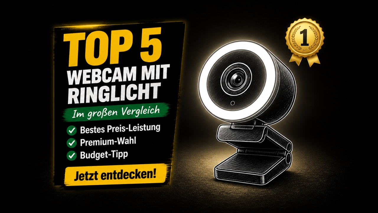 Die besten Webcams mit Ringlicht 2026 im Test