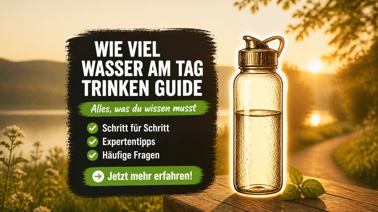 Wie viel Wasser am Tag trinken: Der Ratgeber