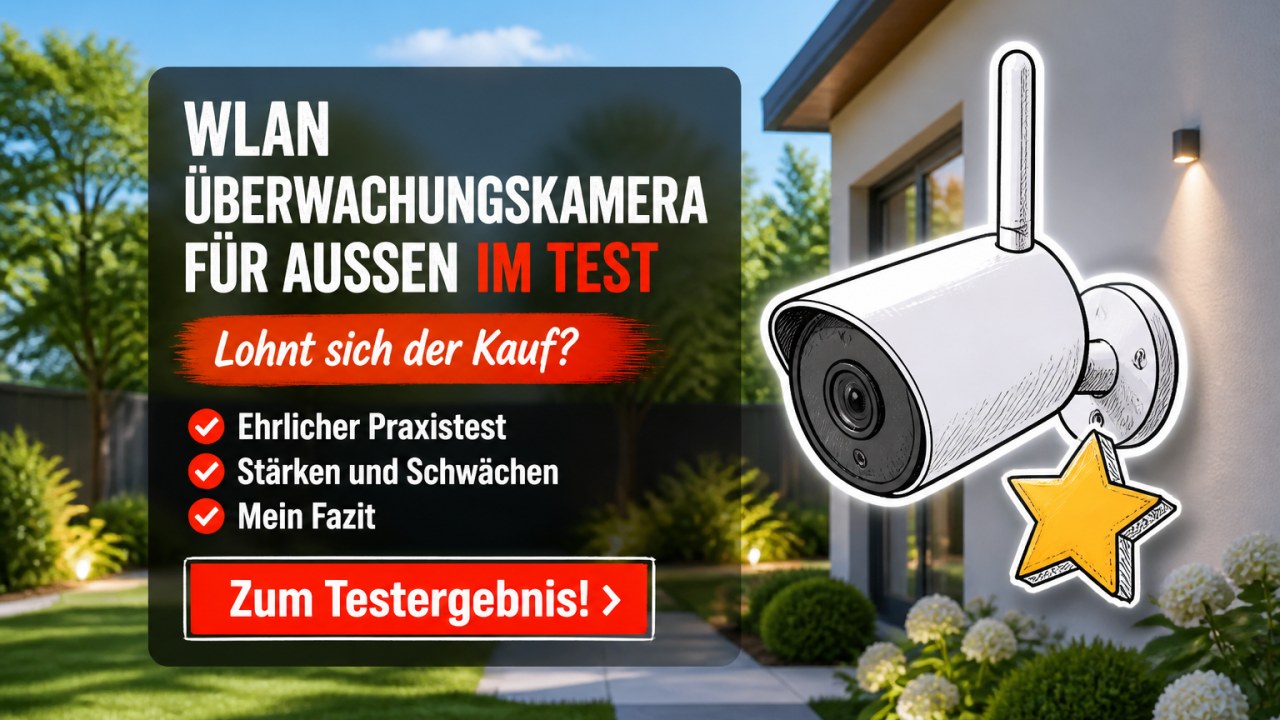 WLAN Überwachungskamera für außen Test 2026 – Beste Wahl für dich